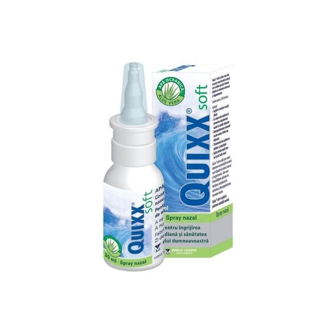 Poza produs Quixx Soft Spray nazal cu aloe vera | 30 ml
