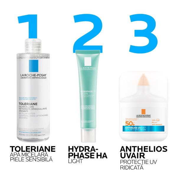 Poza produs Crema intens hidratanta Hydraphase HA Light, La Roche-Posay | 40 ml