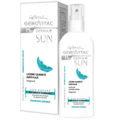 Lotiune calmanta dupa plaja H3 Derma+ Sun, Gerovital  | 150 ml
