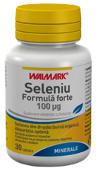 Seleniu Forte 100 mg, Walmark | 30 tablete