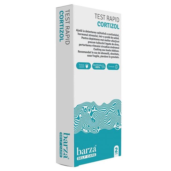 Test rapid Cortizol Barza, Self Care | 2 bucati — poza produs 2/2