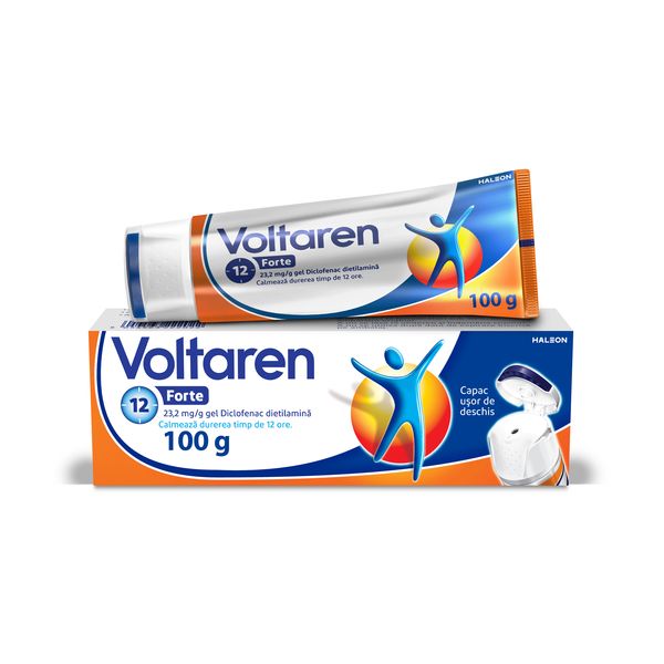 Poza produs Voltaren Forte 23,2 mg/g gel, Haleon | 100 g