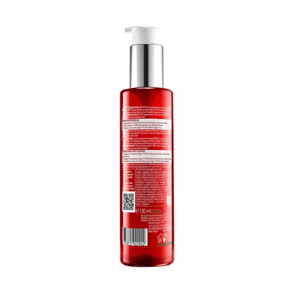 Tratament ultra-reparator cu peptide Pro-Colagen si acid citric Dercos Collagen 17 Filler, Vichy | 150 ml — poza produs 11/19