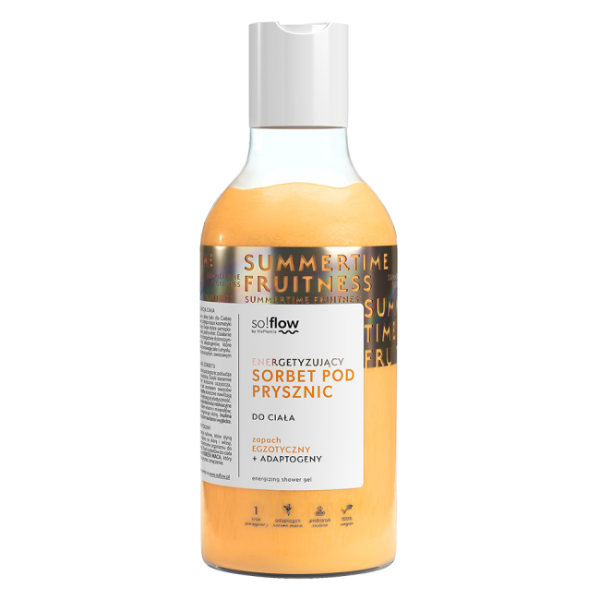 Poza produs Gel de dus So!Flow Shake Papaya si Portocala, Green Pharmacy | 400 ml