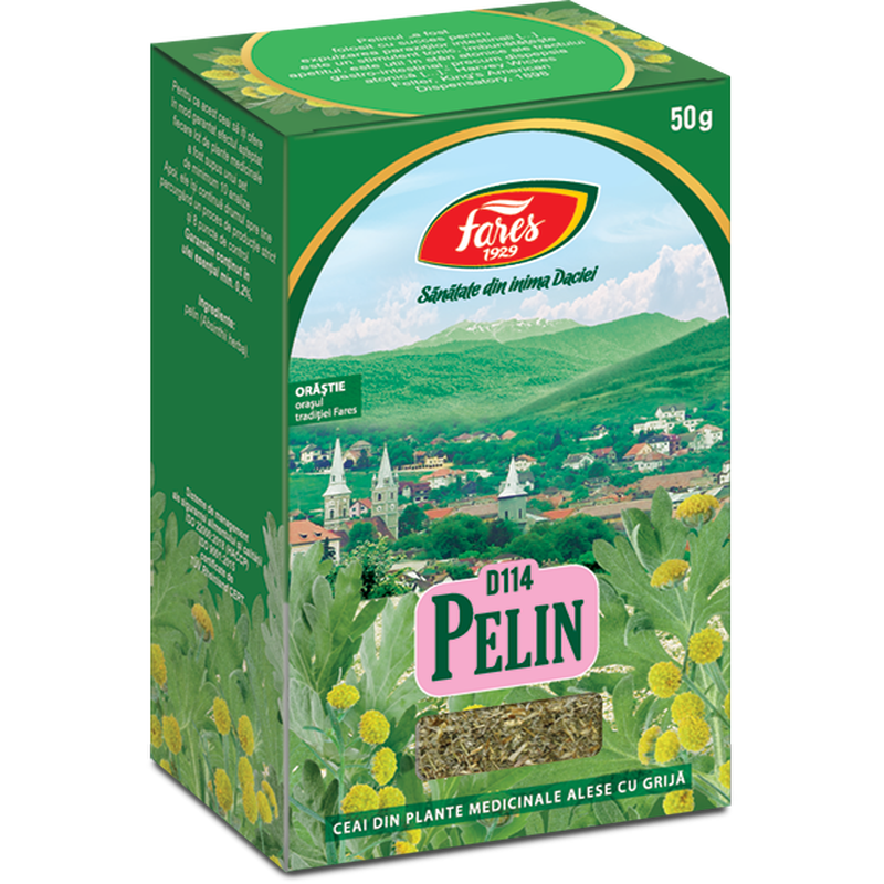 Poza produs Pelin, iarba, D114, ceai la punga, Fares | 50G