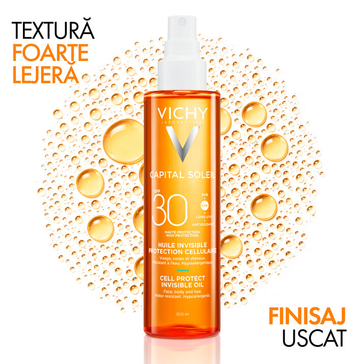 Poza produs CAPITAL SOLEIL CELL PROTECT ULEI CORP SPF30 200ML