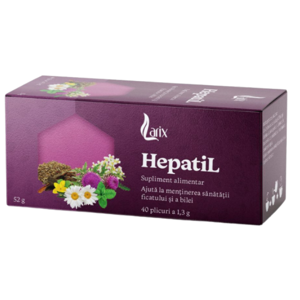 Poza produs Ceai Hepatil, Larix | 40 plicuri