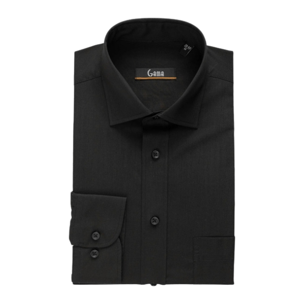 Camasa barbati 1401 Regular Fit negru, Gama | marimea 43/44