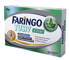 Faringo Tusiv cu iedera, Terapia | 24 comprimate