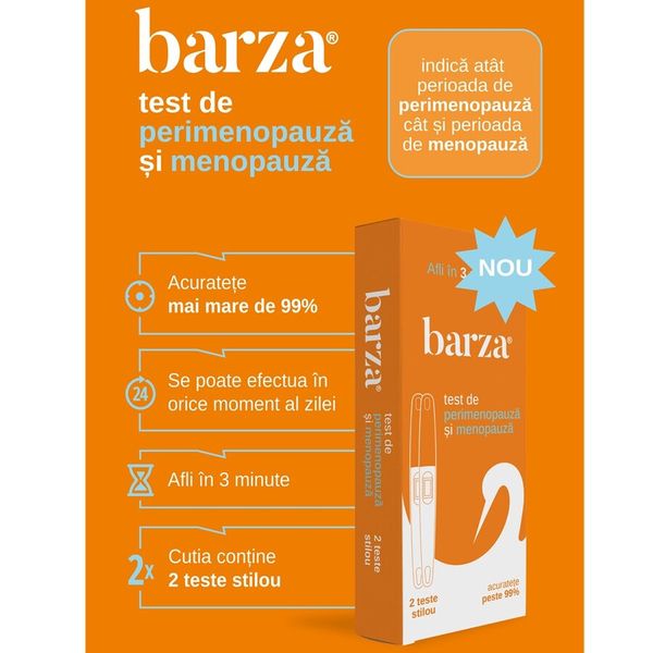 Poza produs Test de menopauza si perimenopauza, Barza | 2 bucati