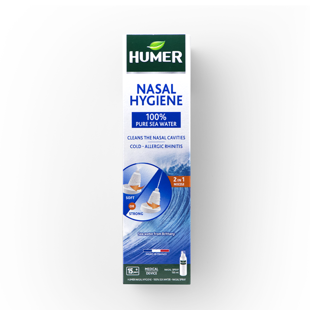 Poza produs Spray nazal Humer cu 100% apa de mare nediluata | 150 ml