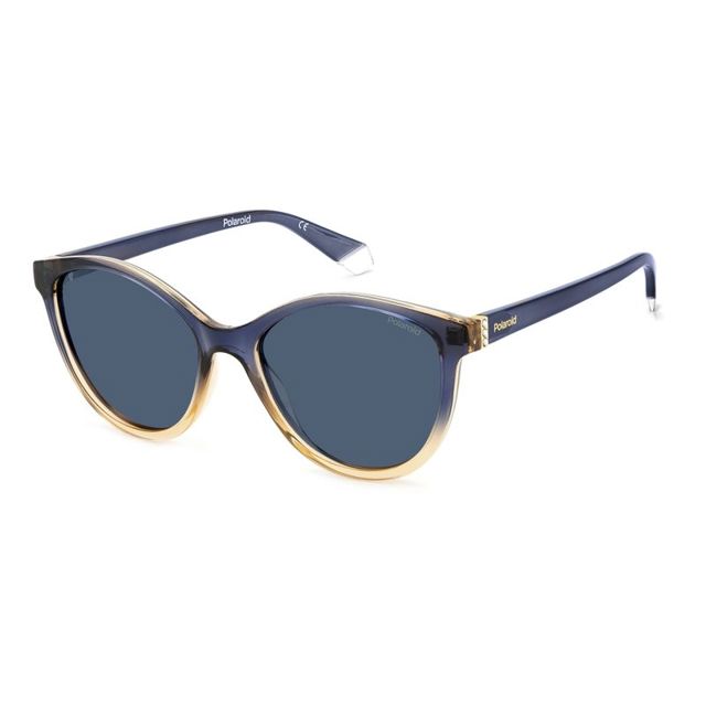Poza produs OCHELARI POLAROID23 PLD 4133/S/X YRQ 55 C3 BLUE BEIGE