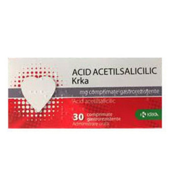ACID ACETILSALICILIC KRKA 100 MG X 30