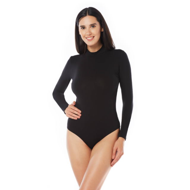 Helanca body BD02 NEGRU, Uniconf | marimea L — poza produs 1/4