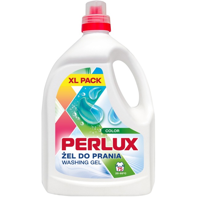 Poza produs Detergent gel rufe XL Perlux Color, Lakma | 3 L
