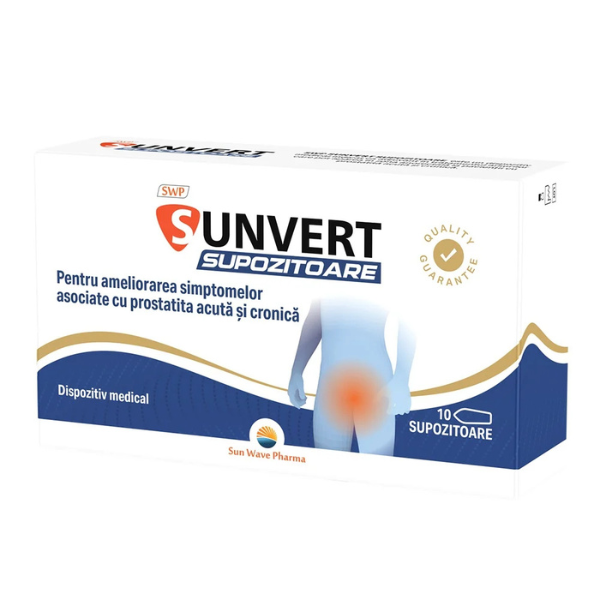 Poza produs Sunvert, Sun Wave Pharma | 10 supozitoare