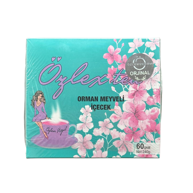 Poza produs Ceai Turcesc pentru Slabit cu Fructe, Ozlex | 240 g, 60 plicuri