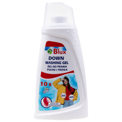 Gel curatare articole umplute cu puf si pene, Blux | 1L