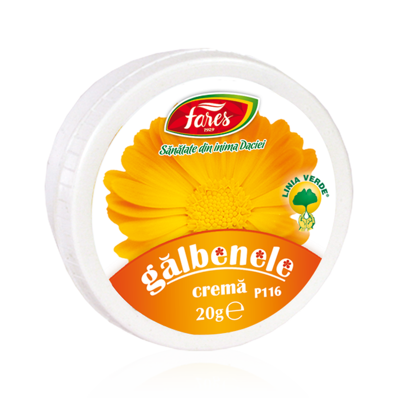 Poza produs Galbenele, P116, crema, Fares | 20G