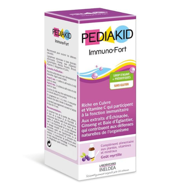 Poza produs Sirop Immuno-Fort , Pediakid, Laboratoires Ineldea | 250 ml