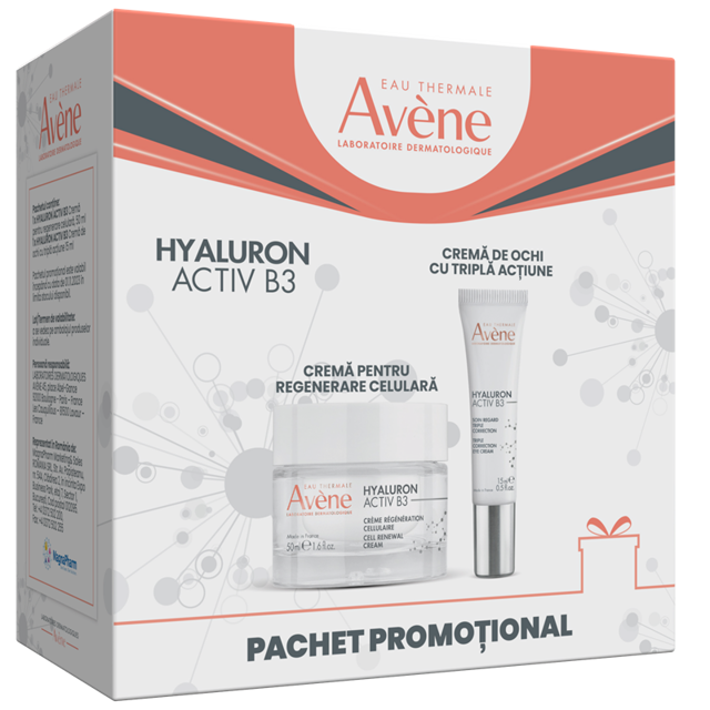 Poza produs Pachet Hyaluron Activ B3, Avene, Pierre Fabre