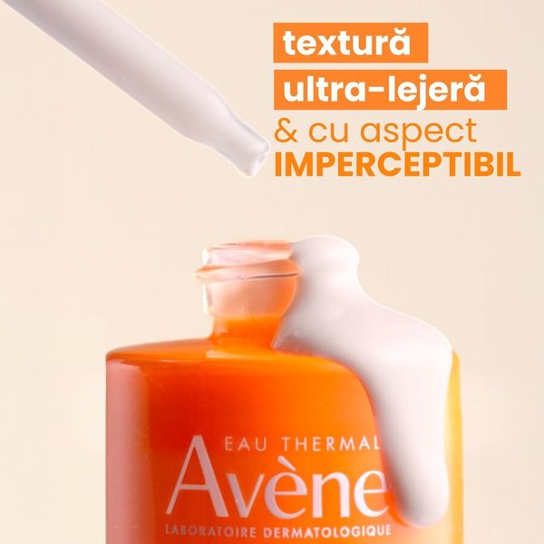 Ultra Serum cu efect de luminozitate si protectie solara SPF 50+, Avene | 30 ml — poza produs 8/9