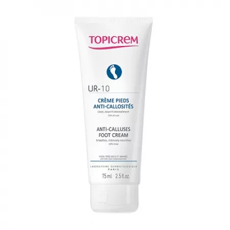 Poza produs Crema picioare anti-calozitati Topicrem UR-10, NIGY | 75 ml