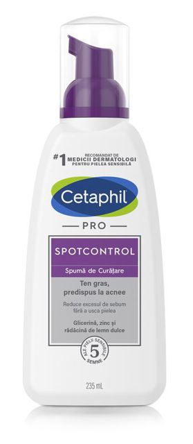 Poza produs Spuma de curatare Cetaphil Pro SpotControl | 235 ml