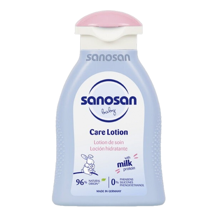 Poza produs Lotiune de ingrijire pentru bebelusi, Sanosan Baby | 100 ml