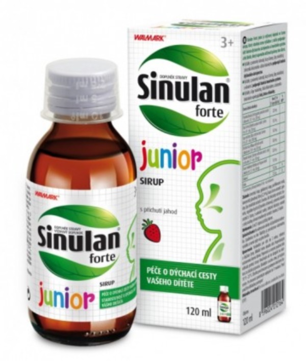 Poza produs Sinulan Forte Junior sirop, Walmark | 120 ml