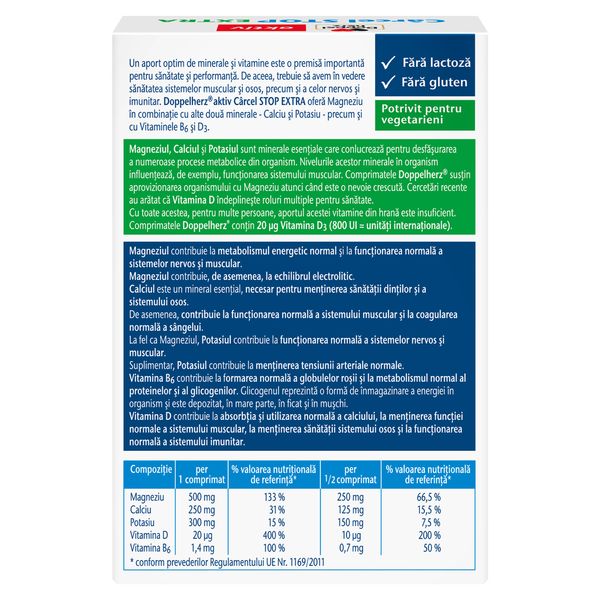 Carcel Stop Extra, Doppelherz Aktiv | 30 comprimate — poza produs 2/4