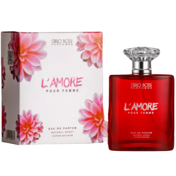 Poza produs Apa de parfum pentru femei LAmore Red, Carlo Bossi | 100 ml