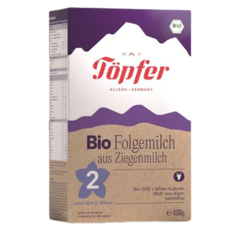 Lapte praf Bio 2 de capra, Topfer | 400 g