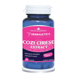 Cozi de Cirese Extract, Herbagetica | 60 capsule