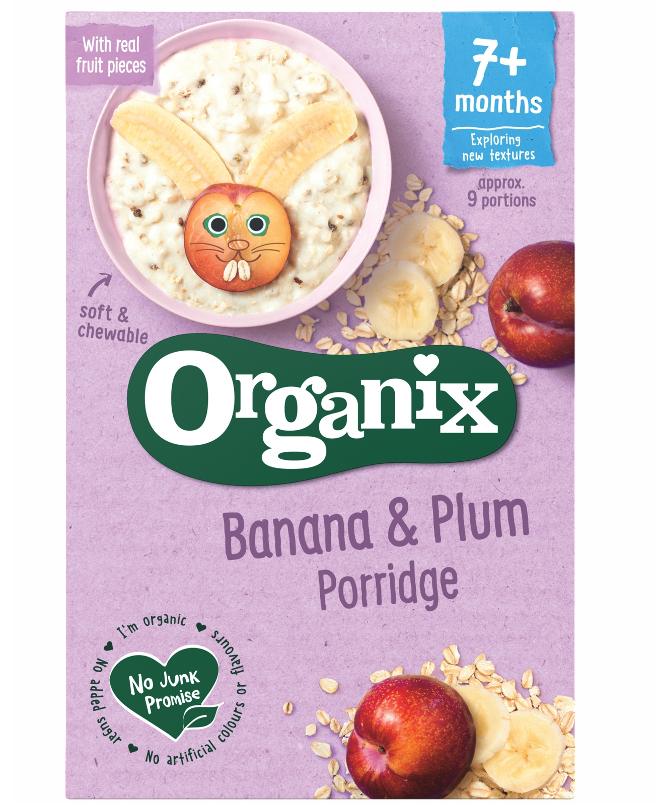 Poza produs CEREALE ECOLOGICE BIO CU BANANE SI PRUNE 7+ LUNI 200G 225314