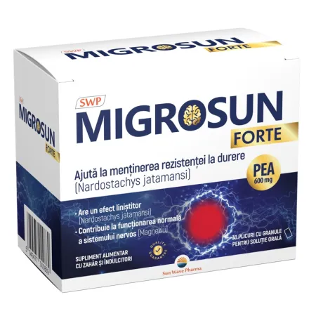 Poza produs Migrosun Forte, Sun Wave Pharma | 30 plicuri