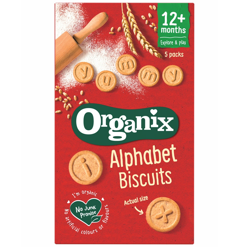 Poza produs BISCUITI ECOLOGICI BIO ALFABET 12+ LUNI 5X25G 881305