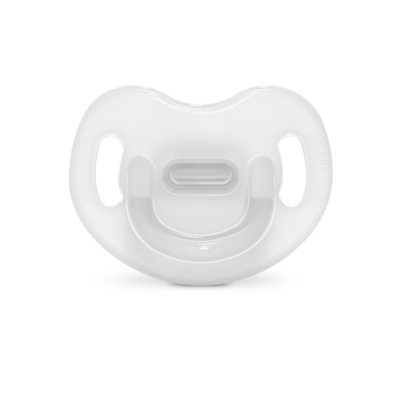 Poza produs Suzeta anatomica din silicon SX Pro 6-18 luni, transparenta, Colour Essence, Suavinex