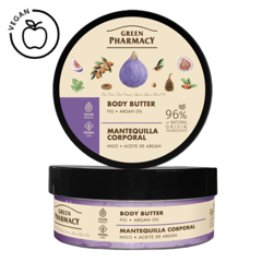 Unt de corp Smochine si Ulei de Argan, Green Pharmacy | 200 ml