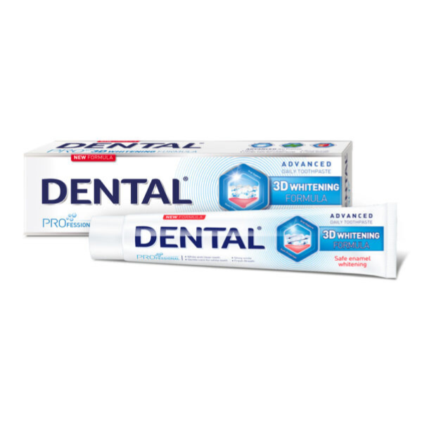 Poza produs Pasta de dinti Dental Pro Advanced Protect 3D Whitening, Rubella | 75 ml