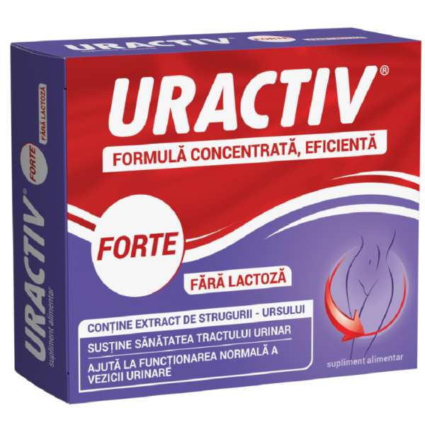 Poza produs Uractiv Forte fara Lactoza, Fiterman Pharma | 20 capsule