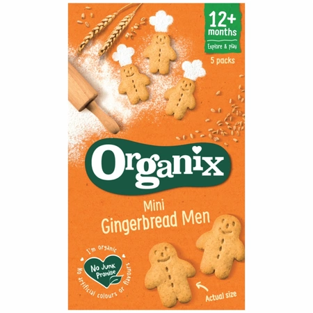 Poza produs MINI BISCUITI ECOLOGICI BIO CU GHIMBIR 12+ LUNI 5X20G 100659