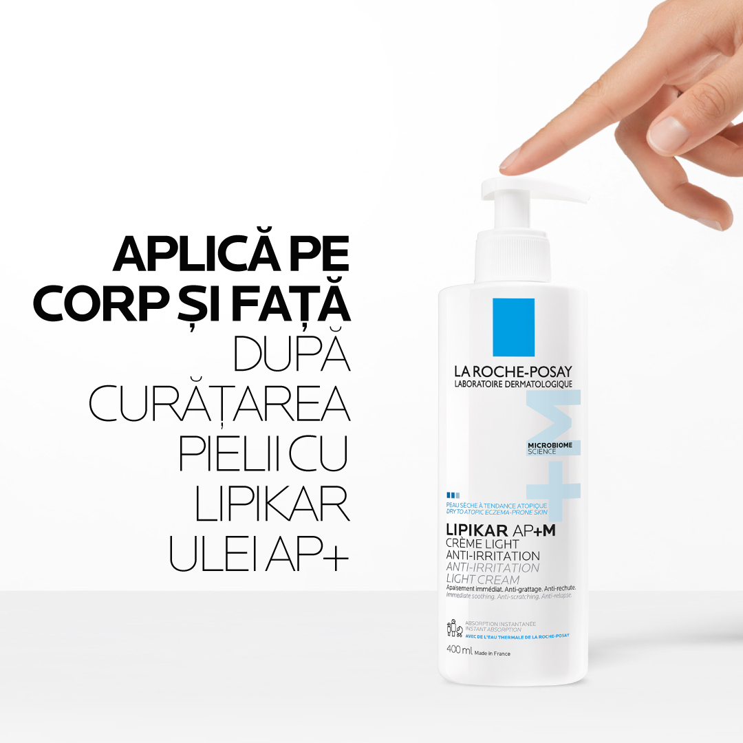 Poza produs Lipikar Light AP+M, La Roche-Posay | 400 ml