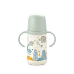 Cana cu manere si cioc din silicon Dreams Blue, +6 luni, Suavinex | 270ml