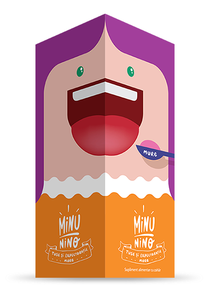 Poza produs MINUNINO SIROP TUSE SI EXPECTORATIE MURE 100ML