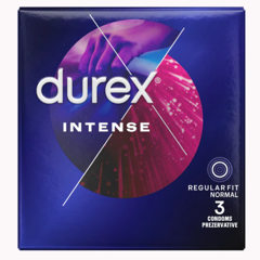 Prezervative Durex Intense, Reckitt Benckiser | 3 buc