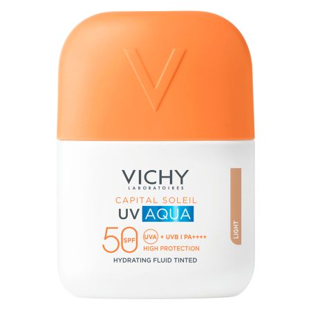 Poza produs Fluid hidratant colorat SPF50 Capital Soleil UV AQUA Pigment Light, Vichy | 50 ml