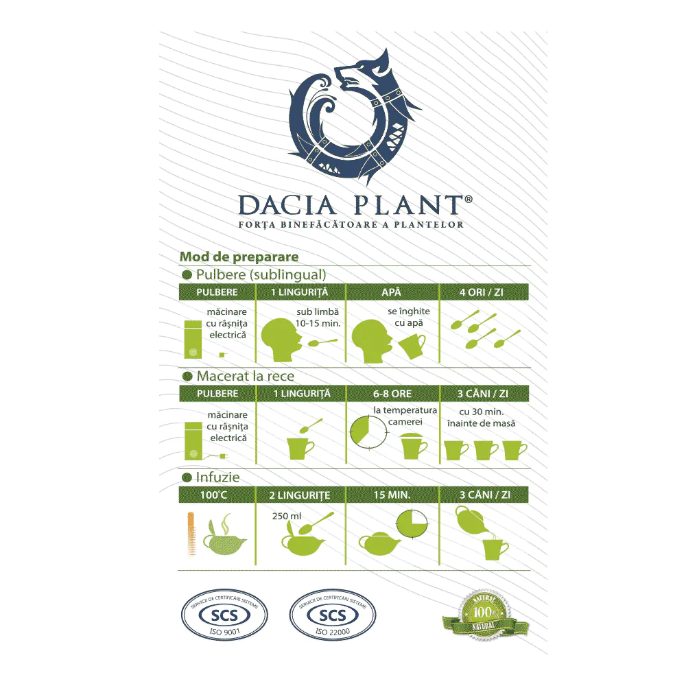 Poza produs Ceai Glicemonorm, Dacia Plant | 50 g