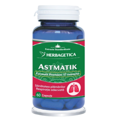 Astmatik, Herbagetica | 60 capsule