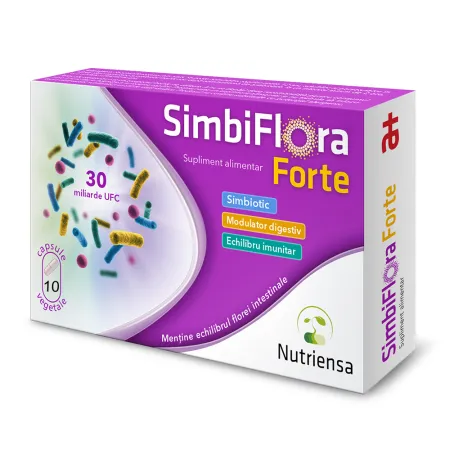 Poza produs SimbiFlora Forte, Antibiotice SA | 10 capsule